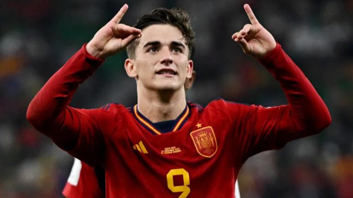 Gavi brilló con España ante Costa Rica y alcanzó una increíble estadística. (Reuters)
