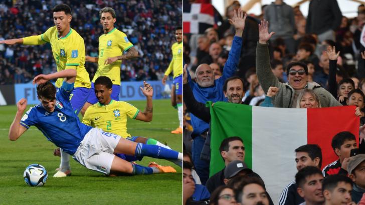 Italia y Brasil debutaron en el Mundial Sub 20 en Mendoza (Télam)